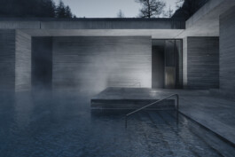7132 Therme Vals spa interior designed by Peter Zumthor, Switzerland – Interior Photography by Daniela Trost 