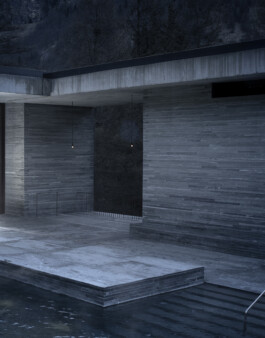 7132 Therme Vals spa interior designed by Peter Zumthor, Switzerland – Interior Photography by Daniela Trost 