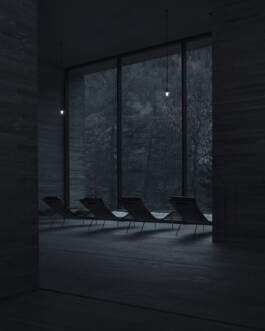 7132 Therme Vals spa interior designed by Peter Zumthor, Switzerland – Interior Photography by Daniela Trost 