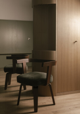 Interior photography of Hotel Kleiner Löwe in Bregenz designed by Herzog & de Meuron 
