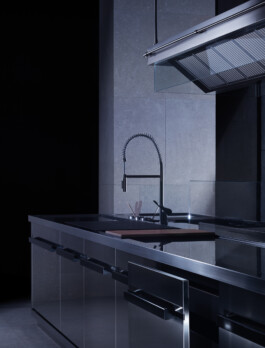 Arclinea kitchen in Milan – photographed for Wallpaper* by Daniela Trost 