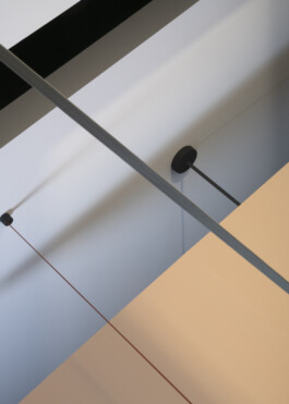 Lighting product photography of the Plusminus system by Stefan Diez for Vibia. Photographed by Daniela Trost, highlighting materiality, modularity, and ambient design qualities. 