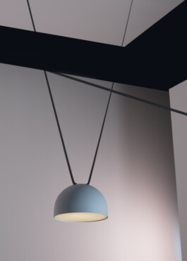 Lighting product photography of the Plusminus system by Stefan Diez for Vibia. Photographed by Daniela Trost, highlighting materiality, modularity, and ambient design qualities. 