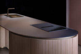 Modern kitchen interior for Wallpaper* Magazine featuring Boffi and Cesar Kitchens in Milan – Interior Photography by Daniela Trost 