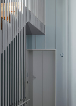 Interior photography of Hotel Kleiner Löwe in Bregenz designed by Herzog & de Meuron 