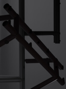 Product photography of the BOA Table System, designed by Stefan Diez for HAY. Photographed by Daniela Trost. 