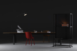 Product photography of the BOA Table System, designed by Stefan Diez for HAY. Photographed by Daniela Trost. 